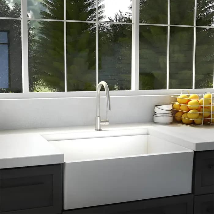 ZLINE Arthur 1.8 GPM Single Hole Kitchen Faucet with HPAS Technology - ATH-KF
