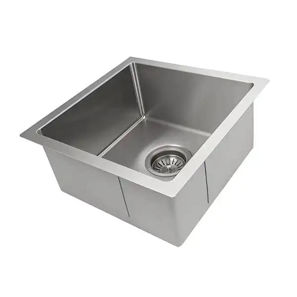 ZLINE 15" Boreal Undermount Single Bowl Bar Kitchen Sink with Basket Strainer - SUS-15